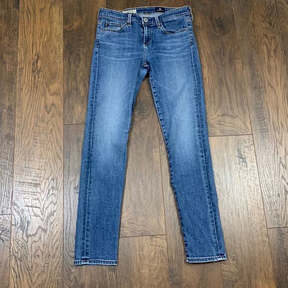 AG Adriano Goldschmied The Stevie Ankle Slim Straight Ankle Jeans - Picture 1 of 5